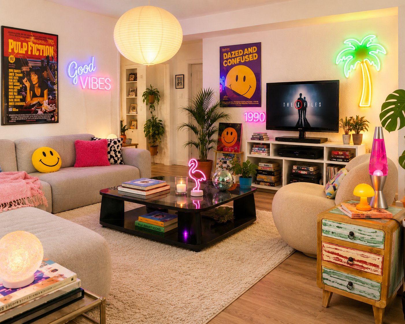 Decoración de los 90