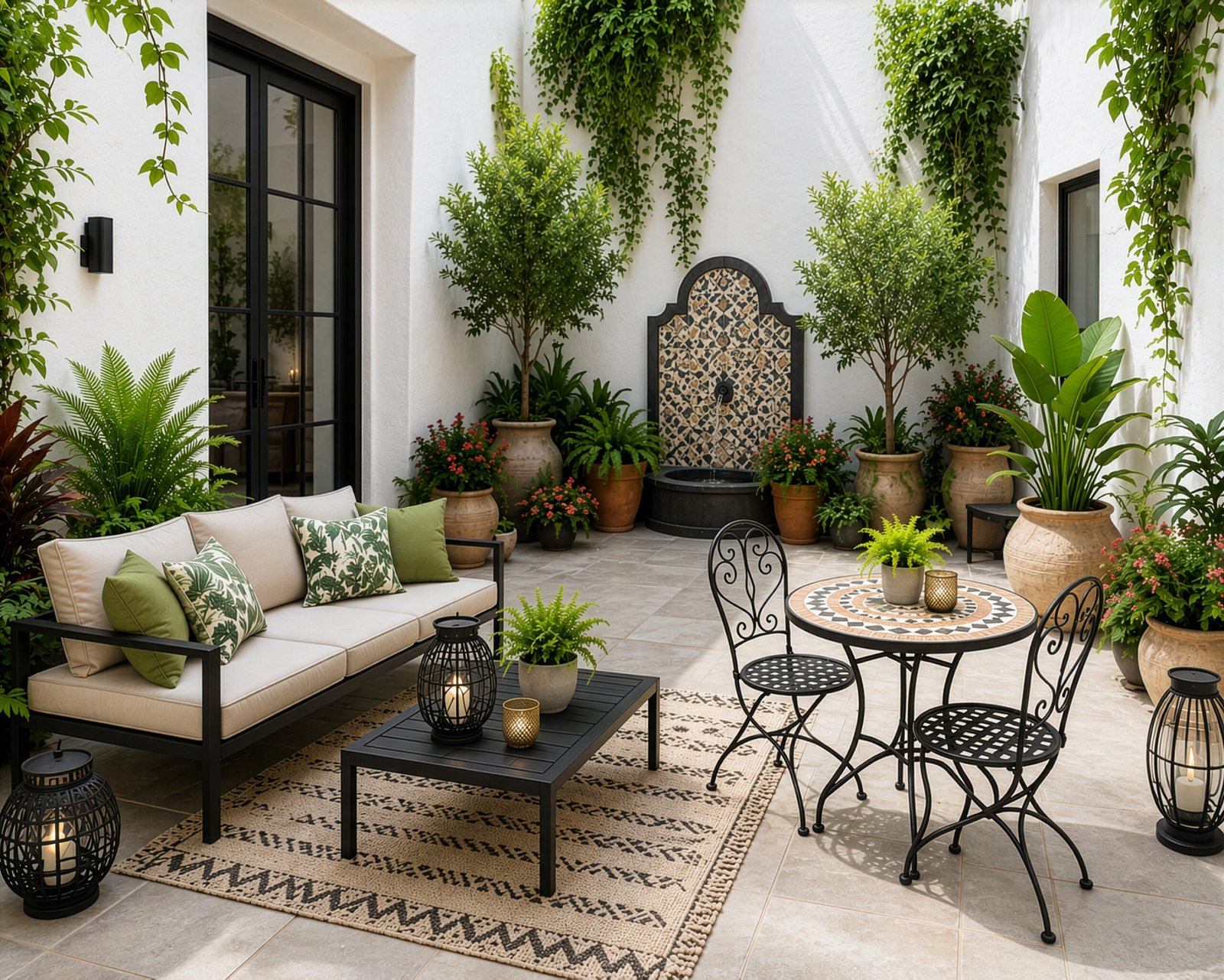 Patio interior